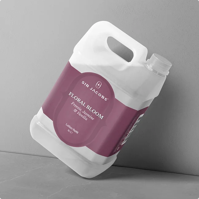 A Sir Jacobs bulk refill container